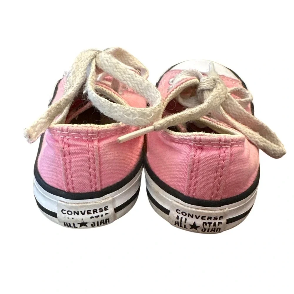 Converse Chuck Taylor All Star Pink Low Top Big Kids Girls Sneakers Size‎ 6